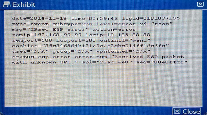 Exam NSE8 topic 1 question 9 discussion - ExamTopics