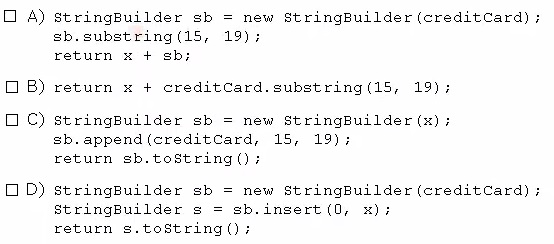 1z0-808 Valid Test Objectives