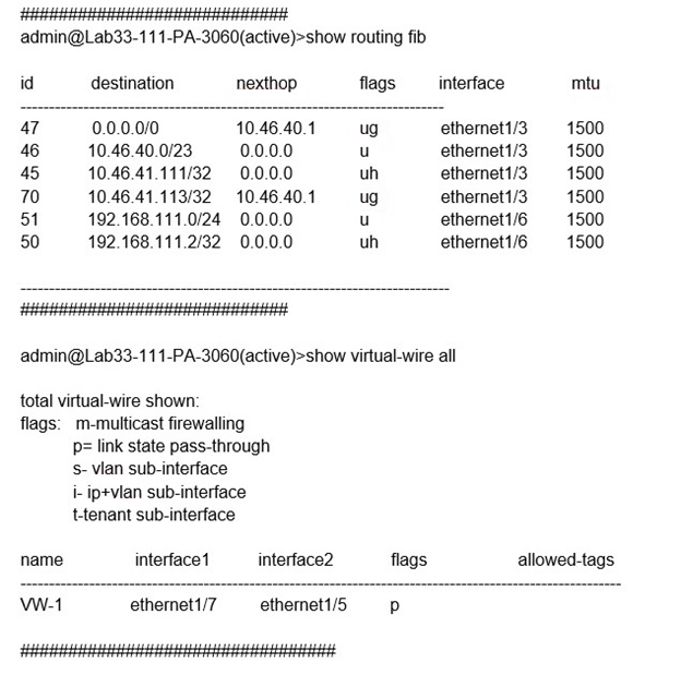 Updated PCNSE Test Cram