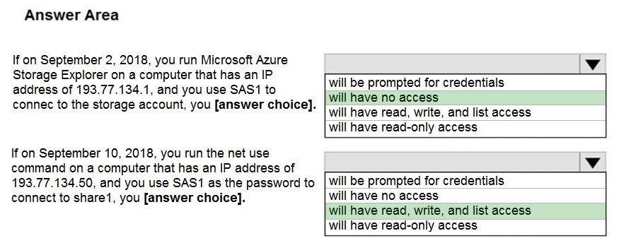 AZ-104 Certification Test Answers