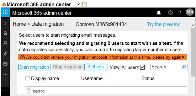 MS-203 Test Registration