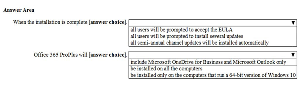 MS-100 Exam – Free Actual Q&As, Page 24 | ExamTopics