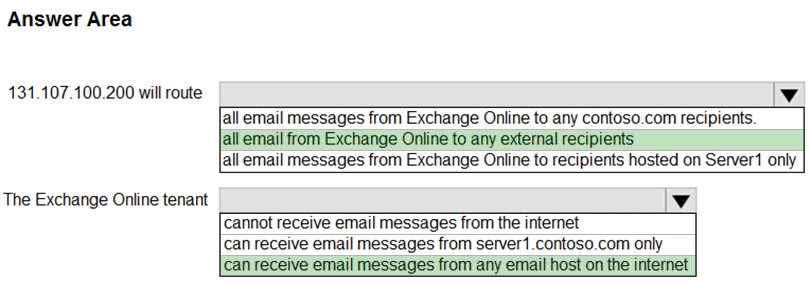 MS-203 Exam Sample Questions