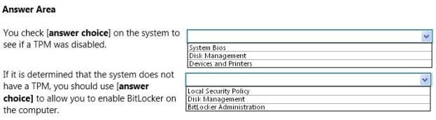 Exam 98-349 Topic 1 Question 175 Discussion - ExamTopics