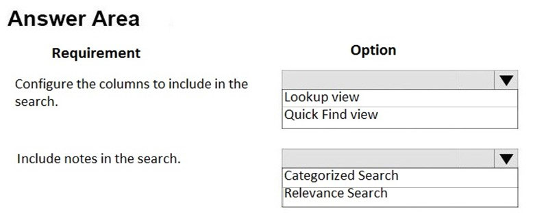 MB-210 Relevant Answers