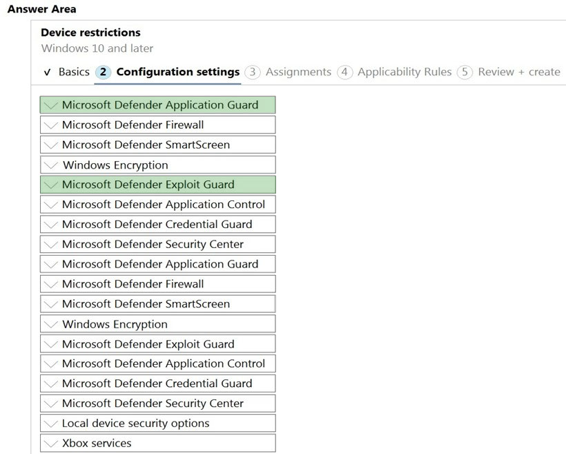 microsoft intune endpoint protection windows 10