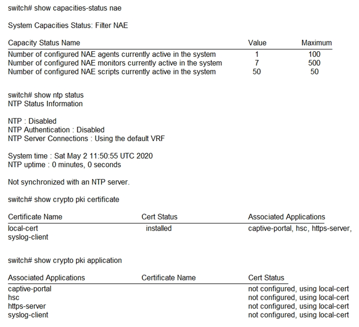 HPE6-A85 Online Test