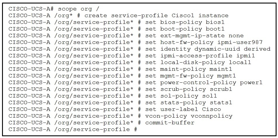 350-601 Hot Spot Questions